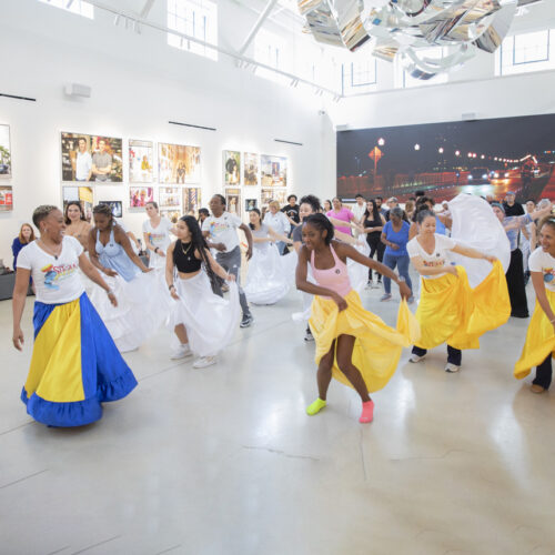 MOAD Moves with Marisol Blanco and the Sikan Afro-Cuban Dance Project. Photo by Rudolph Pierre.