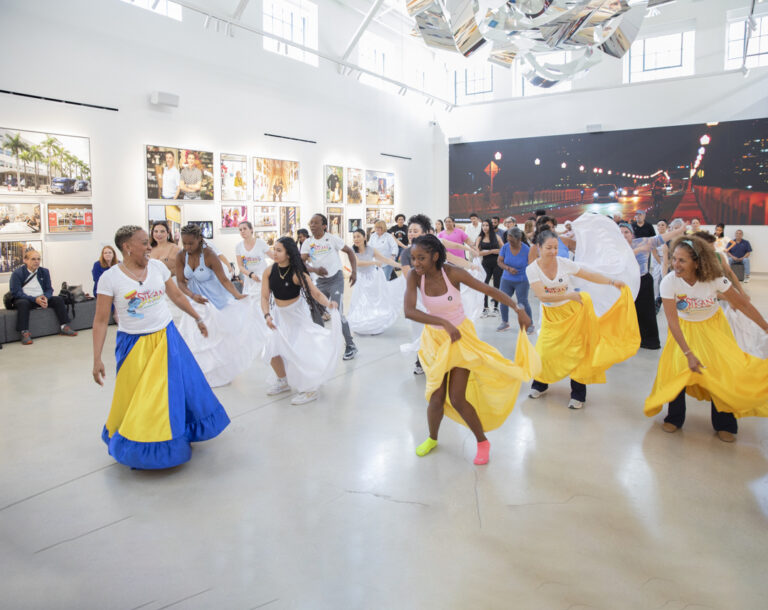 MOAD Moves with Marisol Blanco and the Sikan Afro-Cuban Dance Project. Photo by Rudolph Pierre.