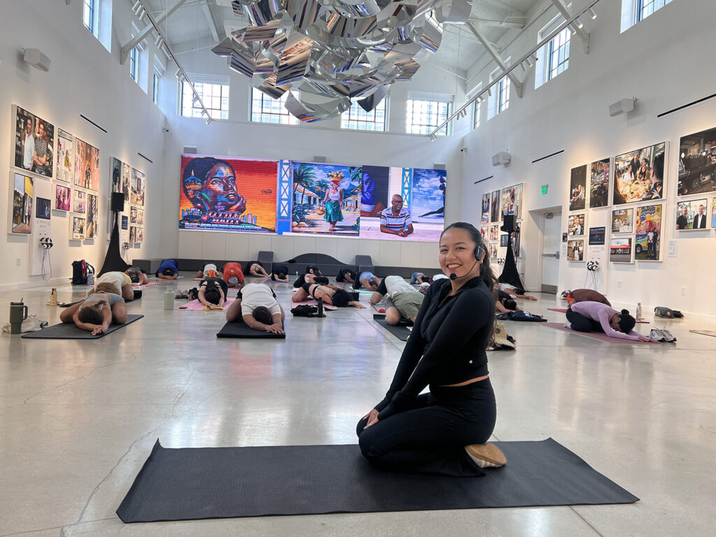 MOAD Moves with Romina Carpio in the Knight Skylight Gallery